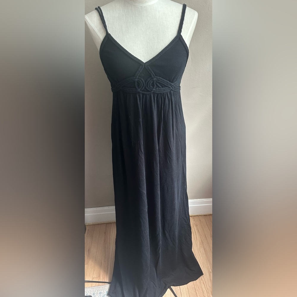 Banana Republic Black Maxi Dress Medium